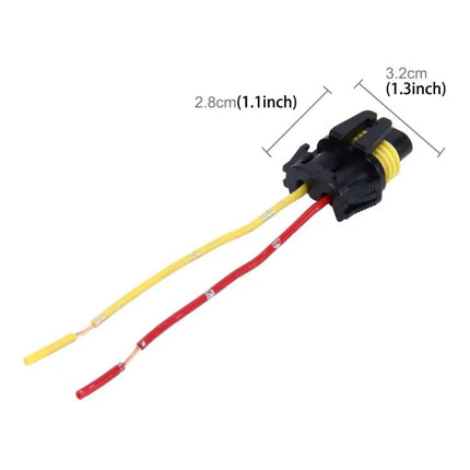 2 Pack Car LED Bulb Socket Holder For Headlights And Fog Lights | Syndmart