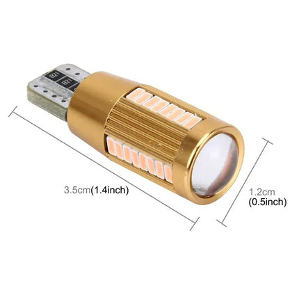 T10 2W 180LM 5500K Car Clearance Light Blue Two Pack