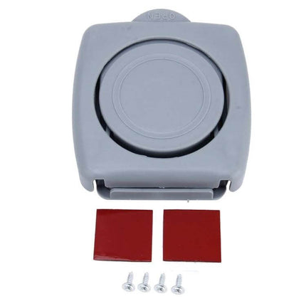 Portable Universal Car Drink Holder for Bottles Under 7.5 cm gray foldable cup holder with adhesive pads and screws for car