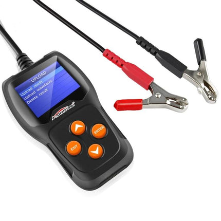 Konnwei Auto Battery Analyzer for Routine Vehicle Checks handheld tester with clamps for pre-trip and maintenance battery health