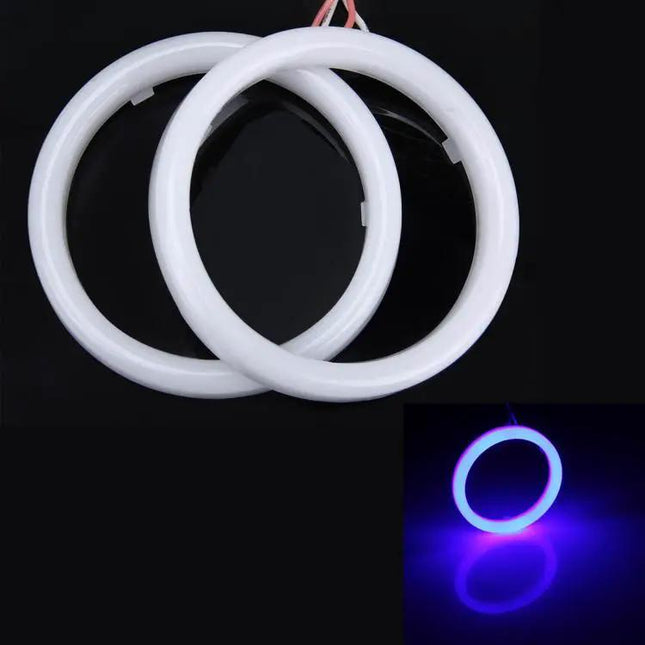 2.5-Inch Car Angel Eyes Lights, 12V DC, 2-Pack for Night Driving