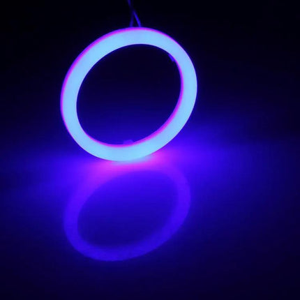 2.5-Inch Car Angel Eyes Lights, 12V DC, 2-Pack for Night Driving