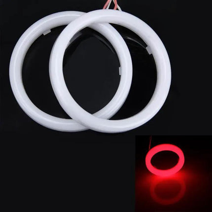 2.5-Inch Car Angel Eyes Lights, 12V DC, 2-Pack for Night Driving