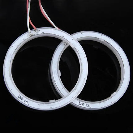2.5-Inch Car Angel Eyes Lights, 12V DC, 2-Pack for Night Driving