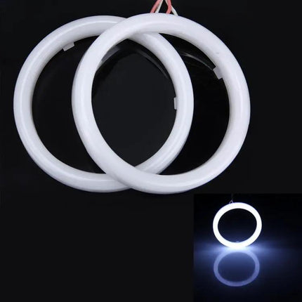 2.5-Inch Car Angel Eyes Lights, 12V DC, 2-Pack for Night Driving