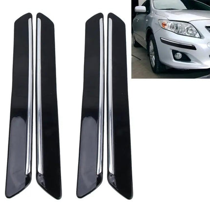 Universal Car Bumper Guard Set for Front and Rear Protection