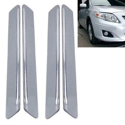 Universal Car Bumper Guard Set for Front and Rear Protection