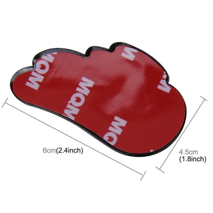 Angel Wing Shaped PVC Car Door Protection Stickers, Set of 4