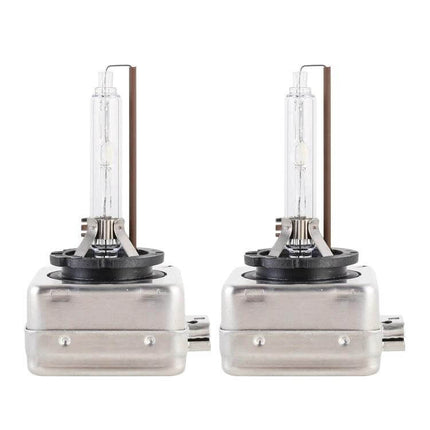 HID Car Headlight Bulbs for Safer Night Driving Daily — pair of 35W HID replacement bulbs for improved nighttime visibility