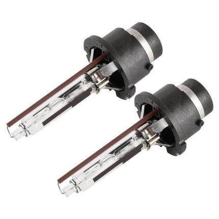 D2R HID Bulbs 4300K Car Headlights, 2-Pack For Auto Lighting - pair of 35W D2R HID replacement bulbs for 12V vehicle headlight upgrades