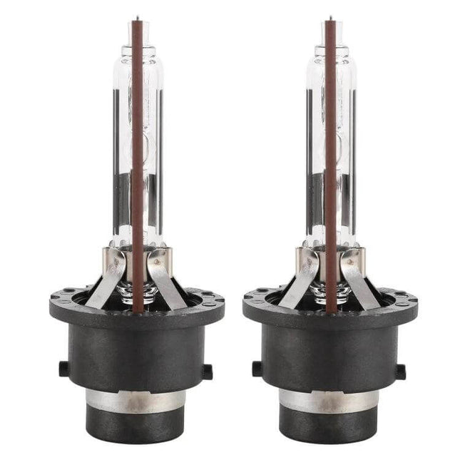 D2R HID Bulbs 4300K Car Headlights, 2-Pack For Auto Lighting - pair of D2R 35W replacement HID bulbs for improved night visibility