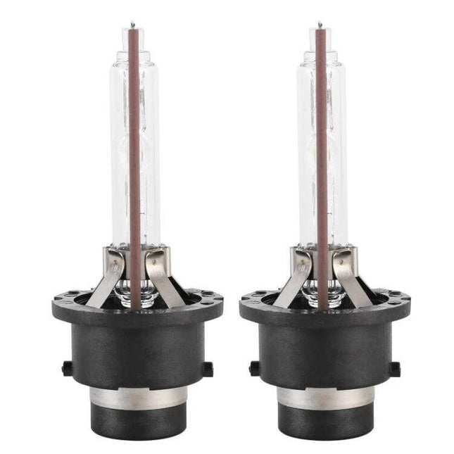 HID Xenon Headlight Bulbs Warm White 2 Pack For Cars - pair of 35W HID xenon replacement bulbs for headlights, fog lights, DRL