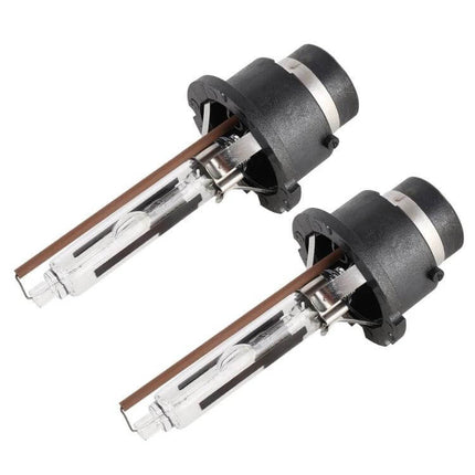 HID Xenon Headlight Bulbs 4300K 12V for Cars and SUVs - pair of 35W HID xenon bulbs for improved nighttime visibility