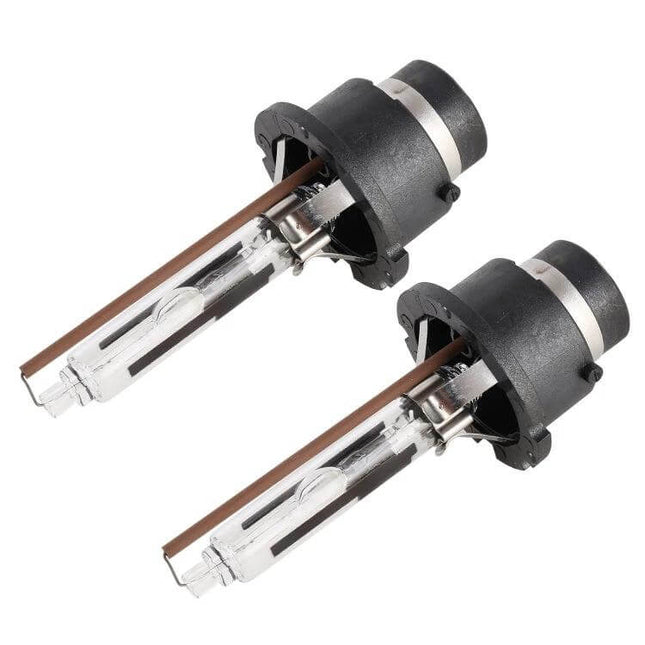 HID Xenon Headlight Bulbs 4300K 12V for Cars and SUVs - pair of 35W HID xenon bulbs for improved nighttime visibility