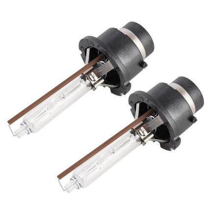 2-Pack HID Car Headlight Bulbs for Everyday Driving - two 35W HID replacement bulbs for improved night, rain and fog visibility