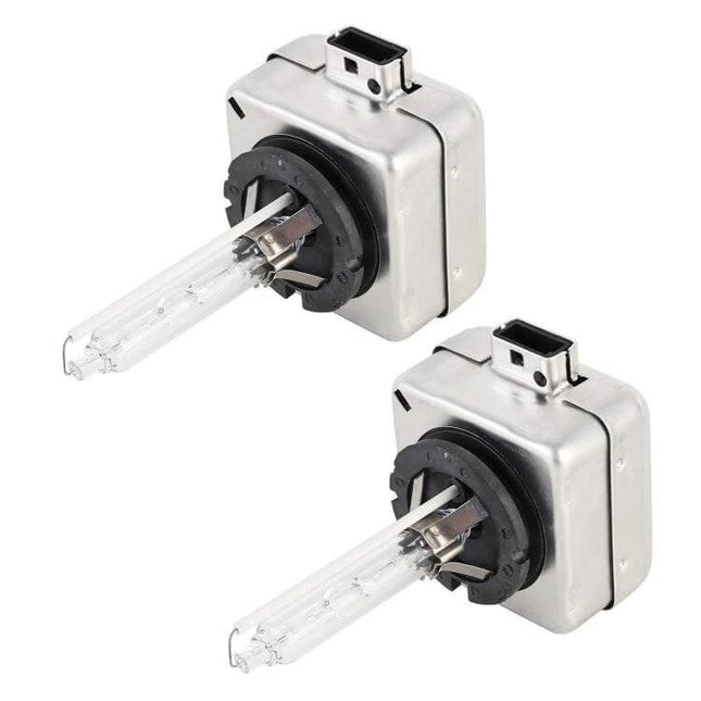 HID Headlight Bulbs For Car Use 2 Pack Ready To Install - 35W HID xenon replacement bulbs, plug-and-play pair for brighter night driving