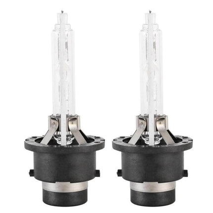 HID Headlight Bulbs For Cars, 2 Pack For Clear Night Driving - 35W HID xenon replacement bulbs shown as a 2-pack for brighter night visibility