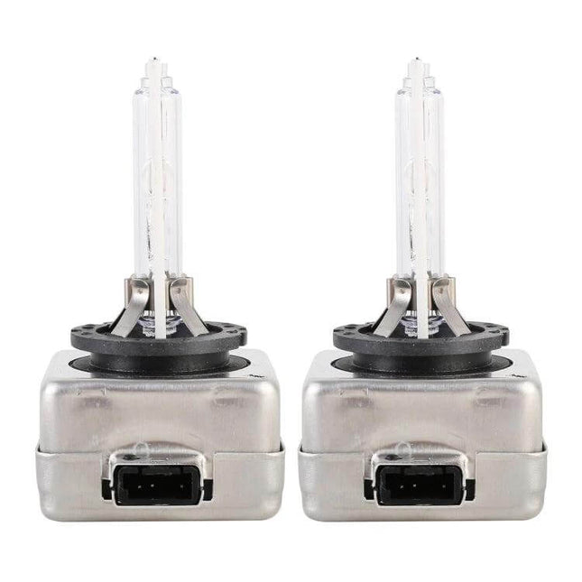 Xenon HID Headlight Bulbs 2 Pack For Cars Daily Driving Lighting - pair of 35W 3800 lumen HID replacement bulbs