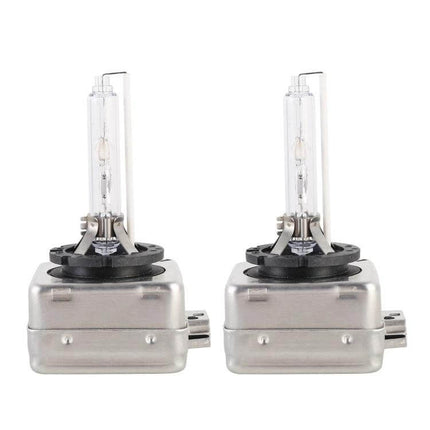 Xenon HID Headlight Bulbs 2 Pack For Cars Daily Driving Lighting - pair of 35W 3800 lumen HID replacement bulbs for ballast-compatible vehicles