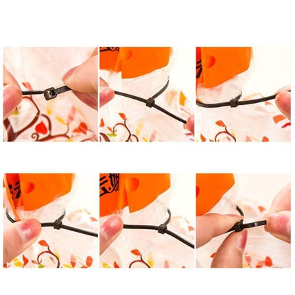 Nylon Cable Ties 5mm x 300mm, 250 Pack, Black, General Use - black 5mmx300mm cable ties bundling cords and sealing bags, 250-pack