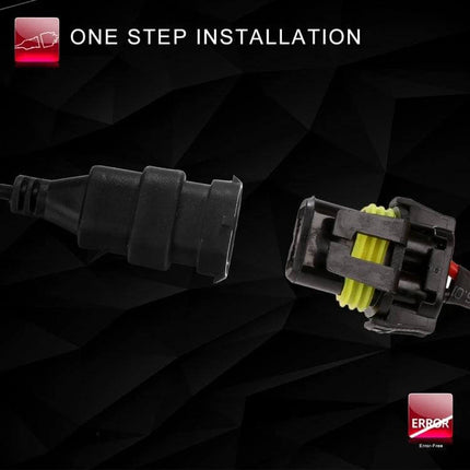 HID Xenon Ballast Slim For Car Headlights Replacement compact 12V ballast plug connectors one step installation