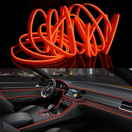 Flexible LED Strip Light For Car Decoration, 4m Length | Syndmart