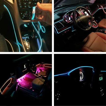 3m Flexible LED Strip Light for Car Interior Decoration | Syndmart