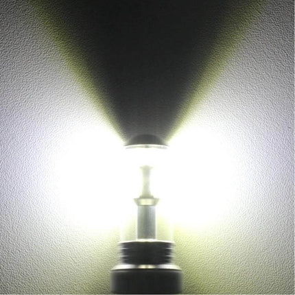 LED Car Fog Lights Two Pack For Safe Night Driving 6000K White - bright 6000K white beam LED fog light twin bulb kit