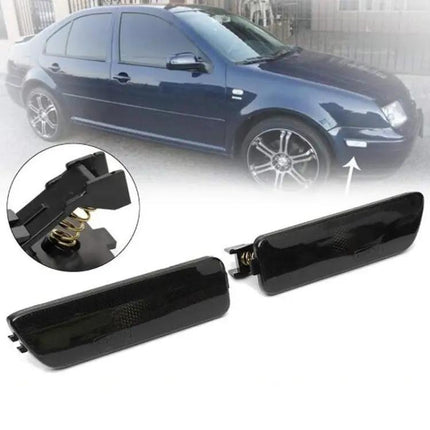 Front Bumper Clearance Lights Housing for VW Golf Jetta | Syndmart
