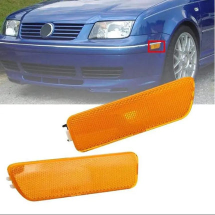 Front Bumper Clearance Lights Housing for VW Golf Jetta | Syndmart