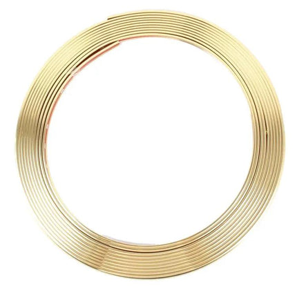 Universal 8-Meter Shining Trim Strip for Car Wheel Hubs
