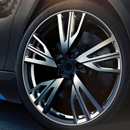 Universal 8-Meter Shining Trim Strip for Car Wheel Hubs