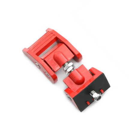 Jeep Wrangler Car Latch Locking Catch Buckle Engine Cover Red metal hood latch replacement for off-road durability