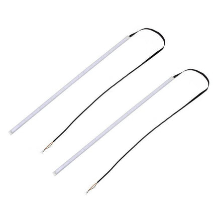 2 Pack 30cm Ultra-Thin Car Turn Lights and Running Lights slim LED strips for vehicle turn signals and daytime running visibility