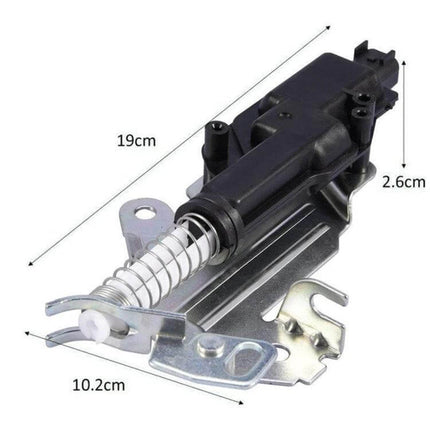 Ford Tailgate Lock Actuator for Fusion and Fiesta Replacement - OEM-style tailgate lock actuator with spring and metal bracket, fits Fusion 2002–2012 & Fiesta