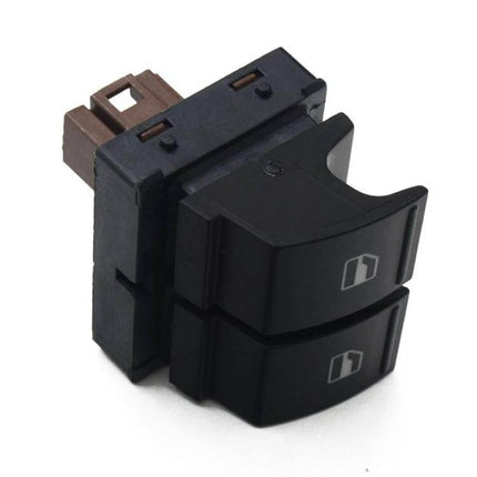 Auto Window Master Control Switch Button Replacement for Skoda - ABS Plug‑and‑Play Dual Window Switch Module