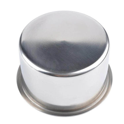 Stainless Steel Drop-In Cup Holder for RV and Vehicles, 9 x 5.7cm stainless steel recessed cup holder for RVs, boats and cars