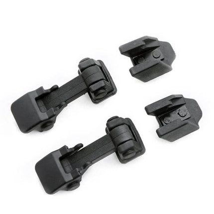 Latch Locking Catch Buckle Engine Cover for Jeep Wrangler TJ 1996-2006 - metal replacement latch set, secure locking buckles for TJ hood