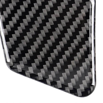 Carbon Fiber German Flag Car Door Decorative Sticker for Mercedes-Benz close-up of black carbon fiber texture for Mercedes-Benz door accent