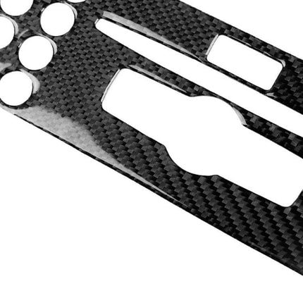 Carbon Fiber Decorative Sticker for Mercedes-Benz C-Class W204 - glossy carbon fiber trim panel for dashboard and exterior accents