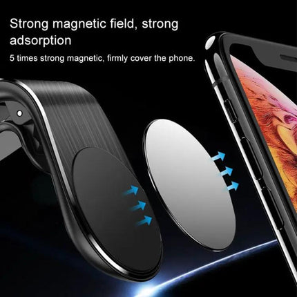 Universal Magnetic Car Phone Holder for Air Vents