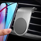 Air Outlet Mobile Phone Holder / Silver