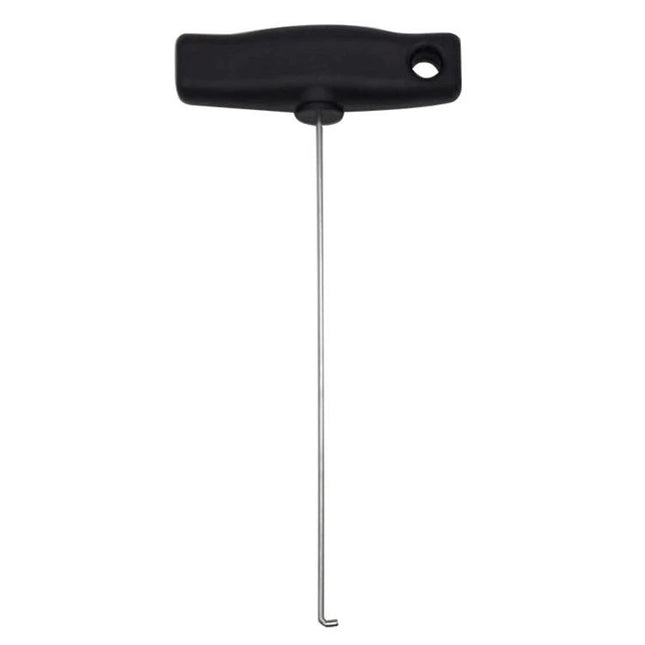 Car Dashboard Tool for Everyday Vehicle Maintenance - stainless steel probe with T-handle for accessing wiring and debris behind dashboard