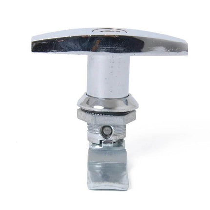 T Shape Handle Door Lock For Trailers Yachts Trucks With Keys compact chrome zinc alloy lock for toolboxes and cabinets