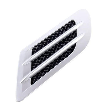 Euro Style Plastic Vent Grille Cover for Car Bonnets, 2 Pack