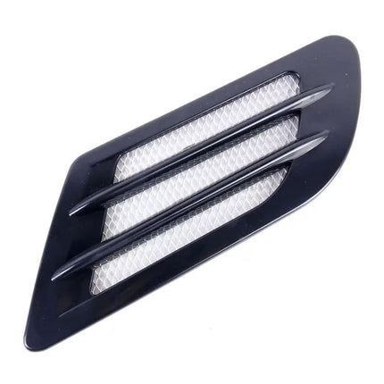 Set of 2 Euro Style Decorative Car Hood Vent Grilles with Adhesive