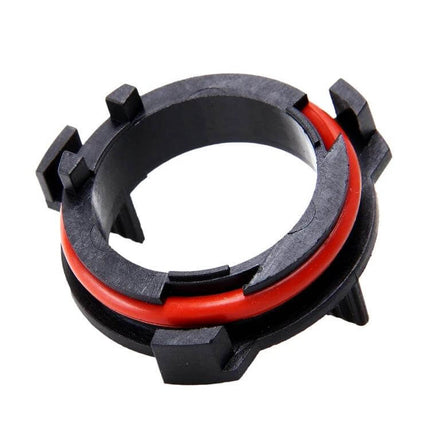 H7 LED Headlight Adapter Base Clips For Opel Cars Direct Fit black plastic adapter ring with red seal for H7 LED bulb installation