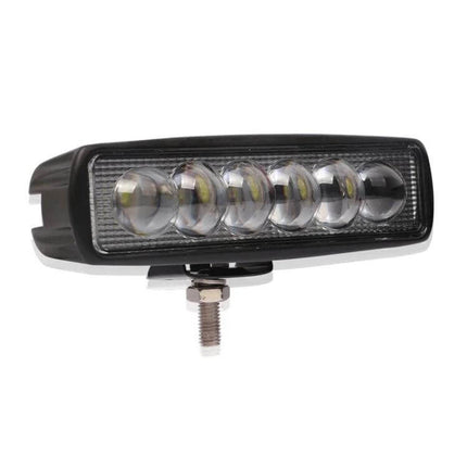 6-Inch LED Work Light For Cars And Boats, Durable Utility Lighting — 6-inch 18W 2200lm 6000K aluminum housing work light for cars boats
