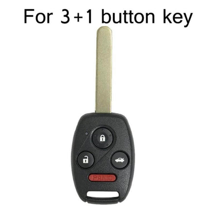 Replacement Key Case Shell for Honda 3+1 Button Car Keys – black 3+1 button replacement key shell with panic button