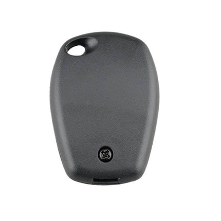 Replacement 2-Button Key Case for Renault Modus, Clio, Kangoo, and Twingo - black replacement shell for worn key